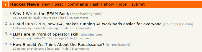 #1 on Hacker News #1 on Hacker News